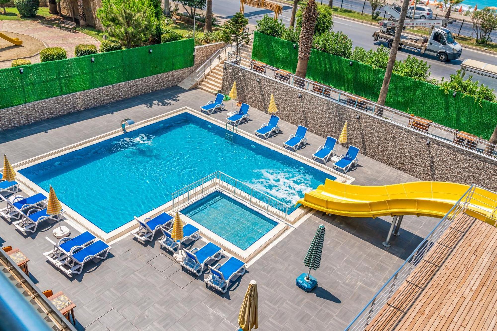 Arsi Paradise Beach Hotel Alanya Bagian luar foto