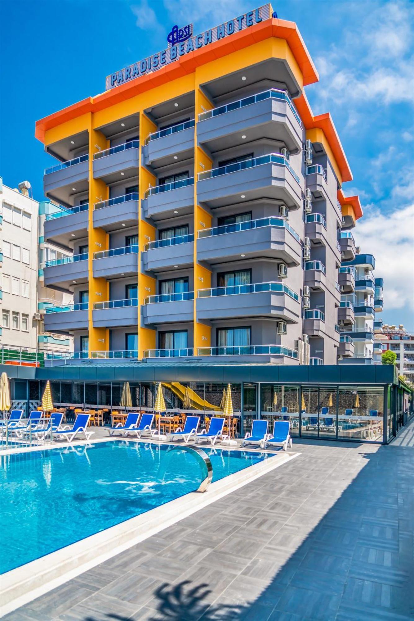 Arsi Paradise Beach Hotel Alanya Bagian luar foto